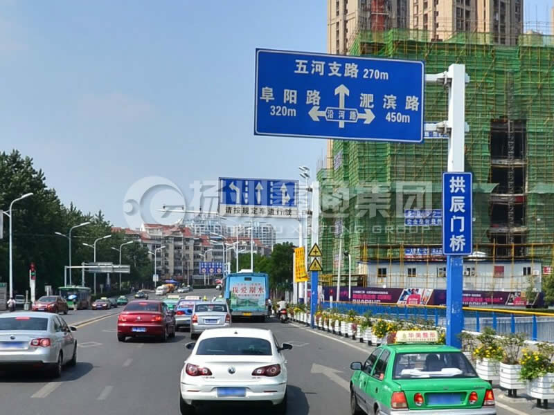 BZG-017，F(xiàn)型交通標(biāo)志桿，合肥交通標(biāo)志桿